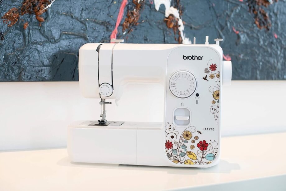 Brother JX17FE (Fantasy Edition) - Macchina da Cucire Elettrica Portatile con 17 Punti di Cucitura, Facile per Principianti, Cucitrice Automatica, per Creativo, Professionale, Braccio Libero