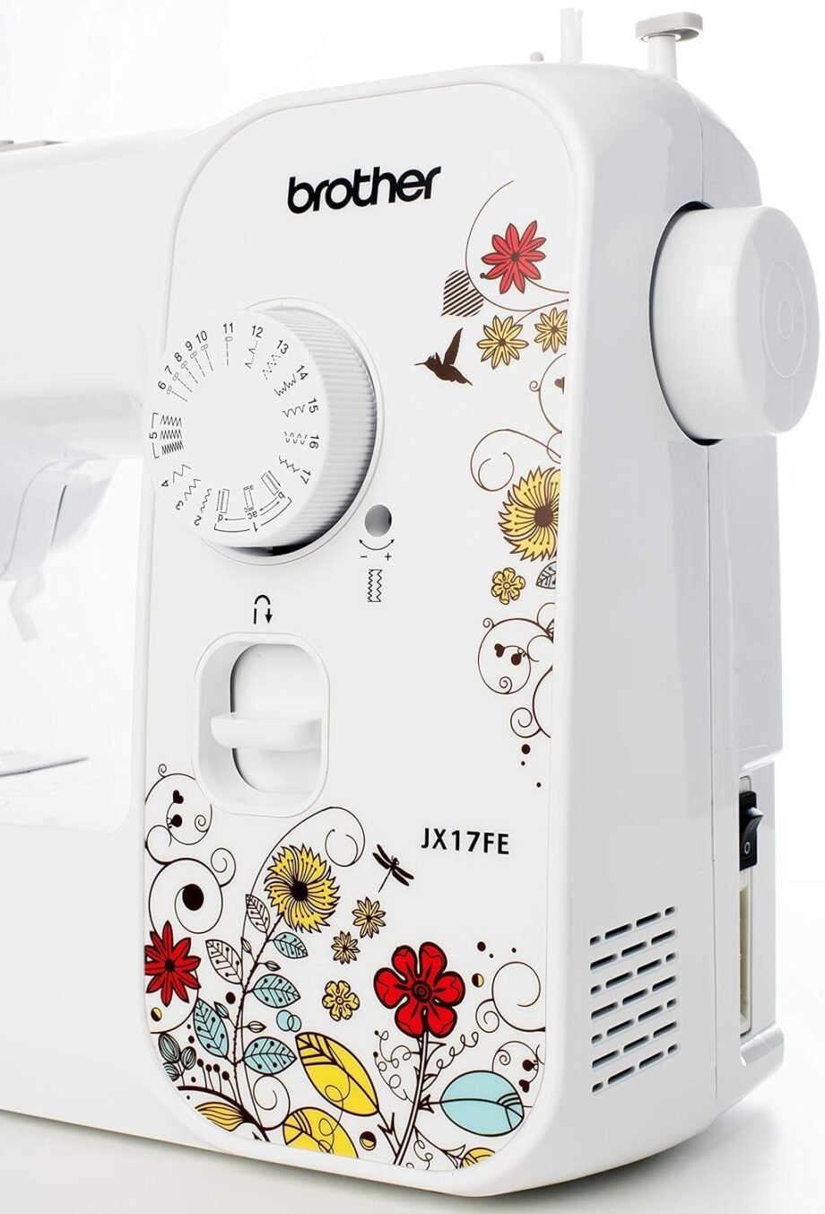 Brother JX17FE (Fantasy Edition) - Macchina da Cucire Elettrica Portatile con 17 Punti di Cucitura, Facile per Principianti, Cucitrice Automatica, per Creativo, Professionale, Braccio Libero